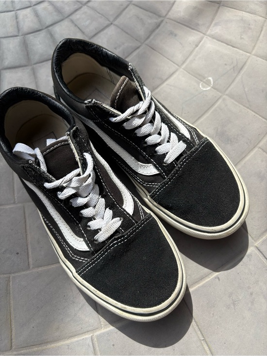 Vans Shoes - Vans Black and White Classic Old Skool Sneakers